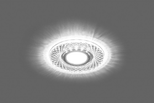 Светильник встраиваемый с белой LED подсветкой Feron CD970 потолочный MR16 G5.3 прозрачный 29666 в г. Санкт-Петербург  фото 3