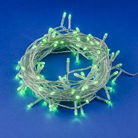 Гирлянда LED ULD-S1000-100/DTA GREEN IP20 10м 100 диодов зел. свет провод прозр. Uniel UL-00007198 в г. Санкт-Петербург 