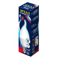 UL-00002415 Лампа светодиодная LED-CW37 7W/NW/E14 /FR PLP01WH Яркая 7Вт свеча на ветру матовая 4000К нейтр. бел. E14 (упак. картон) Uniel 