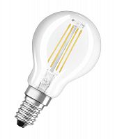 Лампа светодиодная филаментная LED Star P 4.5Вт (замена 40Вт) прозр. 6500К холод. бел. E14 470лм угол пучка 300град. 220-240В OSRAM 4058118166602 в г. Санкт-Петербург 