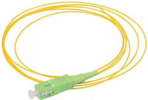 Пигтейл для одномодового кабеля (SM); 9/125 (OS2); SC/APC; LSZH (дл.1.5м) ITK FPT09-SCA-C1L-1M5 в г. Санкт-Петербург 