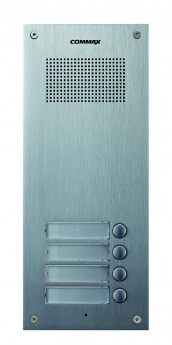 Панель вызывная на 4-е абонента Commax DR-4UM(L) SIL