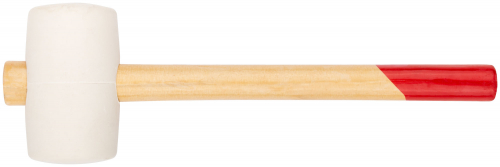 Киянка резиновая белая, деревянная ручка 60 мм ( 450 гр ) в г. Санкт-Петербург 