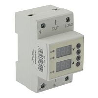 Б0050658 Реле контроля напряжения и тока PRO NO-903-42 РКНТ-1 63А эл. дисплей Эра 