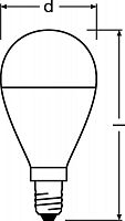 Лампа светодиодная LED Value LVCLP75 10SW/840 шар матовая E14 230В 10х1 RU OSRAM 4058075579743 в г. Санкт-Петербург 