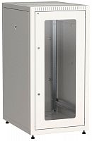 Шкаф сетевой LINEA E 18U 600х800мм стекл. передняя дверь задняя металлическая сер. ITK LE35-18U68-GM в г. Санкт-Петербург 