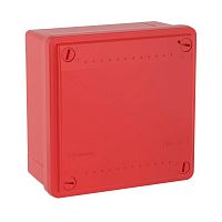 Коробка распределительная ОП 100х100х50мм IP56 гладкие стенки красн. DKC 53811 в г. Санкт-Петербург 