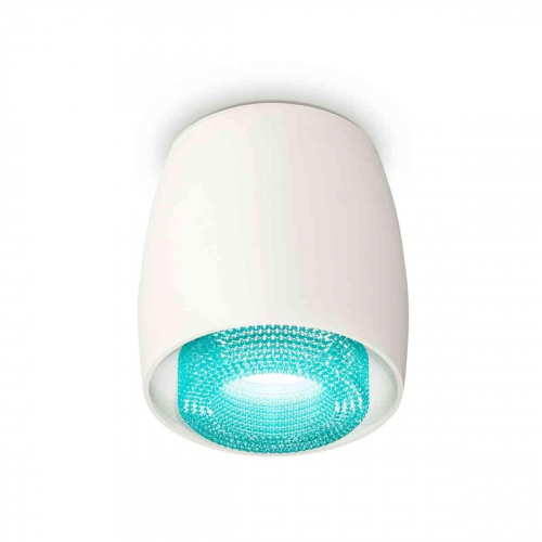 Комплект накладного светильника Ambrella light Techno Spot XS1141023 SWH/BL белый песок/голубой (C1141, N7194) в г. Санкт-Петербург 