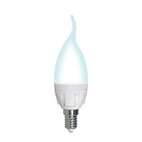 UL-00004298 Лампа светодиодная LED-CW37 7W/4000K/E14 /FR/DIM PLP01WH Яркая 7Вт матовая 4000К нейтр. бел. E14 диммир. (упак. картон) Uniel 