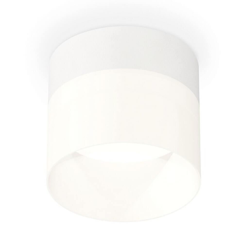 Комплект накладного светильника с акрилом SWH/FR белый песок/белый матовый GX53 XS8101016 (С8101, N8402) в г. Санкт-Петербург 