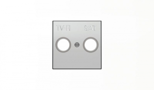 Накладка для TV-R-SAT розетки SKY серебристый алюм. ABB 2CLA855010A1301 в г. Санкт-Петербург 