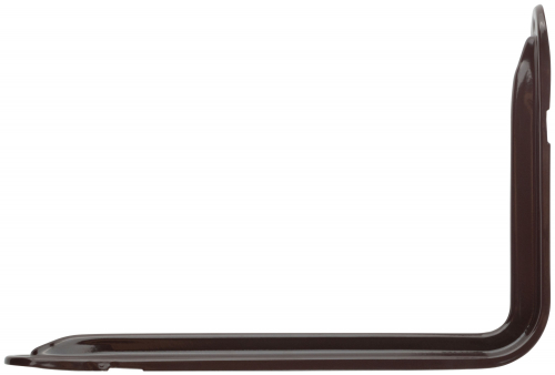 Уголок-кронштейн усиленный коричневый 200х300мм (1.0 мм) в г. Санкт-Петербург  фото 2