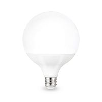 Лампа светодиодная LED 22 Вт 1800 лм 3000К шар G125 теплый E27 AC 220В Black Gauss GAUSS 105102122