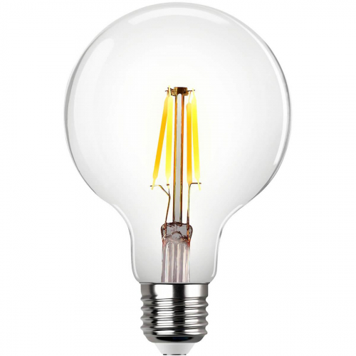 Лампа светодиодная филаментная REV VINTAGE G95 E27 7W 2700K DECO Premium шар 32434 8 в г. Санкт-Петербург  фото 2