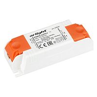 Блок питания ARJ-KE48250 (12W, 250mA) (Arlight, IP20 Пластик, 5 лет) 029333