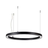 049362 Светильник светодиодный SP-CIRCLE-HANG-O3535-D600-35W Warm3000 (RAL9005 120 deg 230В) IP40 LED алюм. Arlight 