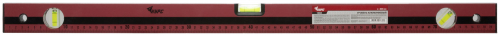 Уровень "Оптима", 3 глазка, красный корпус, фрезерованная рабочая грань, шкала  800 мм в г. Санкт-Петербург  фото 2