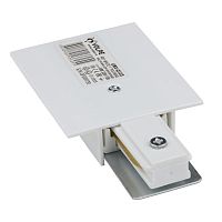 UL-00007379 Ввод питания для шинопровода UBX-Q123 R01 WHITE 1 POLYBAG типа R однофазный бел. Volpe 
