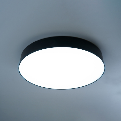 Светодиодный управляемый светильник Feron AL6200 “Simple matte” тарелка 80W 3000К-6500K черный 48067 в г. Санкт-Петербург  фото 2