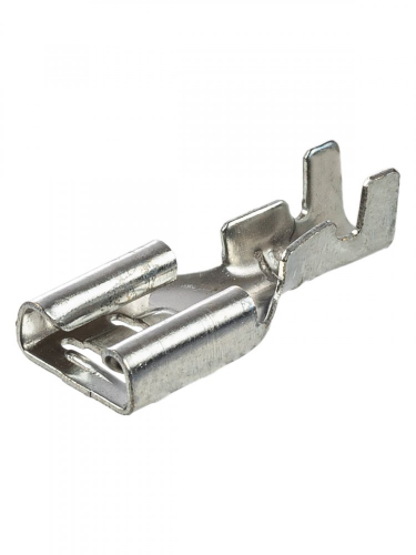 SQ0546-0403 Клемма плоская гнездо РП-м 2,5-(6,3) 1-2,5 мм²  плоский (мама) (20шт) TDM