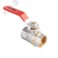 Кран шаровой полнопроходной 1/2' ВР, ручка