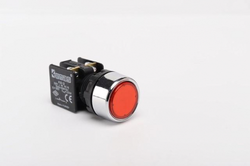 KB12DK Кнопка (1НЗ) красн. EMAS 