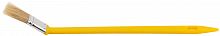 Кисть радиаторная, натуральная светлая щетина, желтая пластиковая ручка  1" (25 мм) в г. Санкт-Петербург 