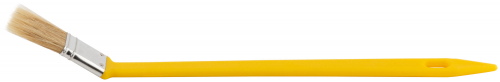 Кисть радиаторная, натуральная светлая щетина, желтая пластиковая ручка  1" (25 мм) в г. Санкт-Петербург 