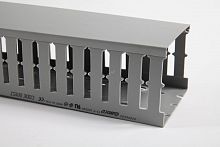 Короб перфорированный, серый T1-E 80x40