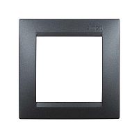 1500610-038 Рамка 1-м графит Simon 