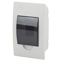 Б0041509 Бокс ЩРВ-П-4 мод. встраив. пластик IP41 SIMPLE NO-box_simple-plastic_4_flush ЭРА 