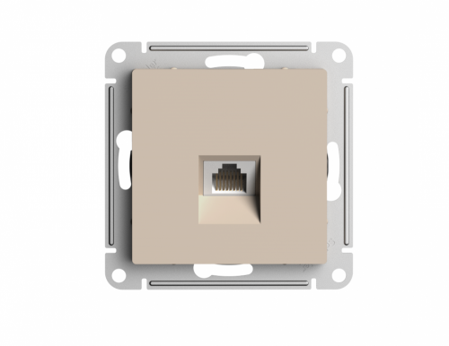 ATN001286 Розетка компьютерная AtlasDesign RJ45 кат.6A механизм песочн. SE 