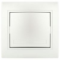 Б0053825 Переключатель промежуточный 1-кл. СП Plano 1-108-06 10А IP20 250В перламутр Intro 