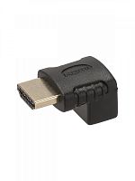 SQ4040-0104 Переходник "АВП 4" штекер HDMI - гнездо HDMI угловой на 90 градусов, позолоченные контакты, TDM