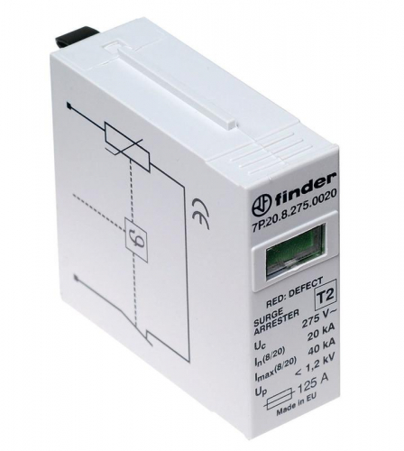 7P1082750012 Модуль сменный для УЗИП варистор 275В AC FINDER 