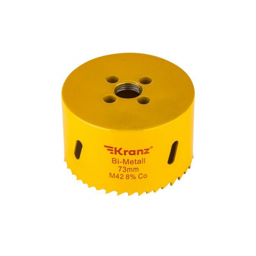 KR-92-0261 Коронка Bimetal 73мм Kranz  фото 2