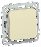 FI-V12-0-10-1-K87 Выключатель проходной 1-кл. СП FLITE ВС61-1-0-ФлН 10А механизм навахо IEK 