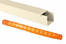 SQ0402-0506 Кабель-канал 25х25 слоновая кость (50м) TDM
