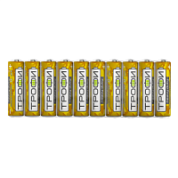 Б0042310 Элемент питания солевой AA/R6 R6-10S CLASSIC HEAVY DUTY Zinc (уп.10шт) Трофи 