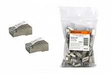 SQ0561-0003 Разъем RJ-45 FTP для кабеля кат. 6, 8P8C (100шт) TDM