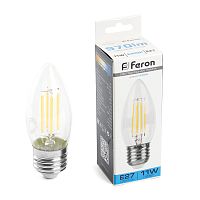 Лампа светодиодная Feron LB-713 Свеча E27 11W 6400K 38274 в г. Санкт-Петербург 