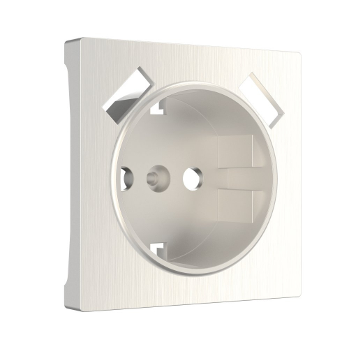 4690389161087 Накладка для USB розетки (перламутровый рифленый) W1179513