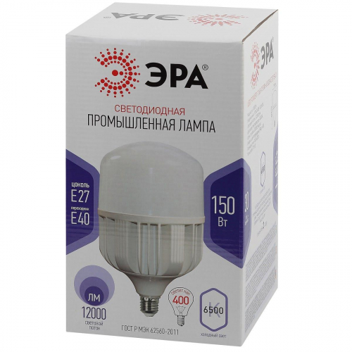 Лампа светодиодная ЭРА LED POWER T160-150W-6500-E27/E40 Б0049106 в г. Санкт-Петербург  фото 3
