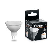 Лампа светодиодная LED 6вт 230в GU5.3 белый Feron.PRO в г. Санкт-Петербург 