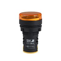 362190 Индикатор напряжения OptiSignal Compact D22 С7-VM-5 желт. 20-500В AC AD22VM КЭАЗ 