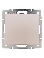 703-3088-100 Выключатель 1-кл. СП Rain IP20 механизм жемчуж./бел. перламутр. LEZARD 