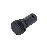 SB7NA23 Кнопка моноблочная SB7 22мм с возвратом пластик 2НО IP65 черн. SE 