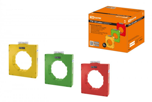 SQ1101-1224 ТТН 125/2500/5-15VA/0.5-Р (3 шт., color) TDM