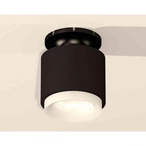 Комплект накладного светильника Ambrella light Techno Spot XS7511064 SBK/PBK/FR черный песок/черный полированный/белый матовый (N7926, C7511, N7165) в г. Санкт-Петербург  фото 3