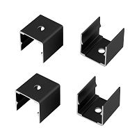 045877 Держатель WPH-FLEX-1616-TOP BLACK металл (комплект 4шт) Arlight 
